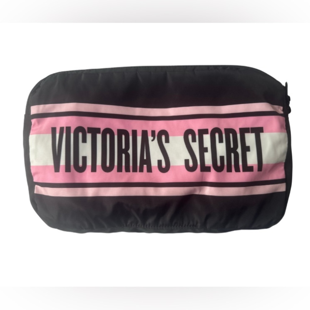 Victoria’s Secret Black Pink Logo Backpack - Picture 4 of 6